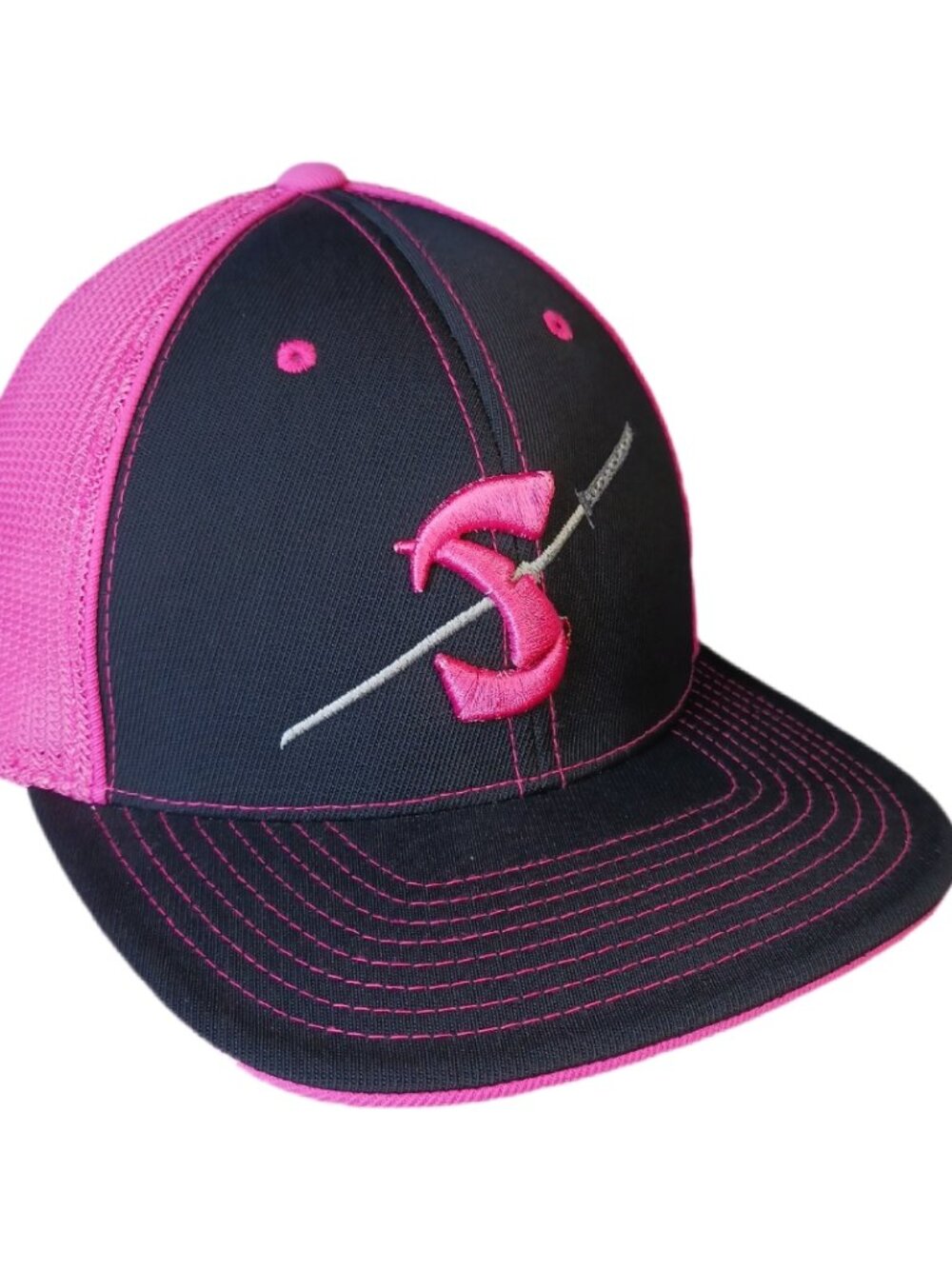 Salem Red Sox Pink Breast Cancer Hat Pacific Headwear Flexfit MiLB Cap